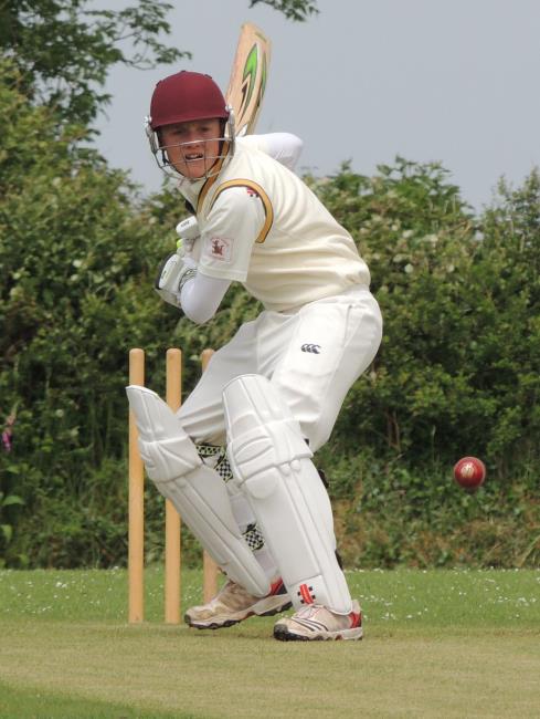 Toby Hayman in good form with the bat for Burton. Picture Susan McKehon